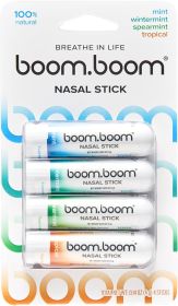 Nasal inhaler stick | Steam flow technology | Cool and refreshing feeling | Naturally improves mood | Simple ingredients | Essential oil + mentho